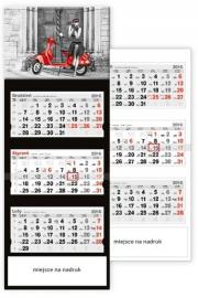 Opakowanie Kalendarz 2016 T61 Black and red