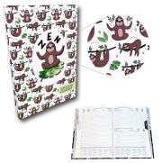 Opakowanie Kalendarz 2022 A5 dzienny soft touch Leniwce