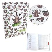 Opakowanie Kalendarz 2022 A5 tygodniowy soft touch Leniwce