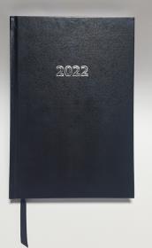 Opakowanie Kalendarz 2022 Ekonomiczny V3 A5 dzienny czarny KKA5DE