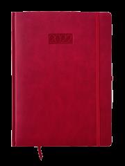 Opakowanie Kalendarz 2022 Elegance V6 A4 dzienny czerwony KKA4DE