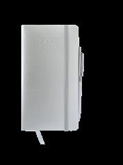 Opakowanie Kalendarz 2022 Lux V5 DL tygodniowy srebrny KKDLTL