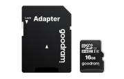 Opakowanie Karta pamięci GoodRam M1AA-0160R12 (16GB; Class 10, Class U1; Adapter, Karta pamięci)