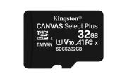 Karta pamięci Kingston Canvas Select Plus SDCS2/32GBSP (32GB; Class 10, Class A1; Karta pamięci). Wydawca: Kingston. Dadada.pl Opakowanie Karta pamięci Kingston Canvas Select Plus SDCS2/32GBSP (32GB; Class 10, Class A1; Karta pamięci)