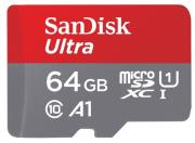 Karta Pamięci SANDISK ULTRA microSDXC 64 GB 120MB/s  + ADAPTER. Wydawca: SanDisk. Dadada.pl Opakowanie Karta Pamięci SANDISK ULTRA microSDXC 64 GB 120MB/s  + ADAPTER