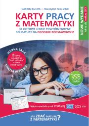 Karty pracy z matematyki. Autor: Kulma Dariusz. Dadada.pl Okładka książki Karty pracy z matematyki