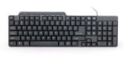 Klawiatura GEMBIRD KB-UM-104 (USB 2.0; (US); kolor czarny). Wydawca: Gembird. Dadada.pl Opakowanie Klawiatura GEMBIRD KB-UM-104 (USB 2.0; (US); kolor czarny)