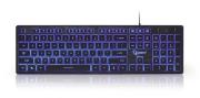 Klawiatura membranowa GEMBIRD KB-UML3-01 (USB 2.0; (US); kolor czarny). Wydawca: Gembird. Dadada.pl Opakowanie Klawiatura membranowa GEMBIRD KB-UML3-01 (USB 2.0; (US); kolor czarny)