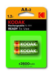 Opakowanie KODAK AKUMULATORKI 2600 MAH BLISTER [KPL=2SZT]