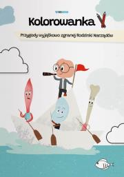 Okładka książki Kolorowanka. Przygody wyjątkowo zgranej Rodzinki..