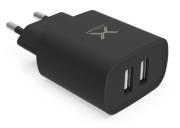 Opakowanie KRUX WALL CHARGER 2x USB 2,4 A