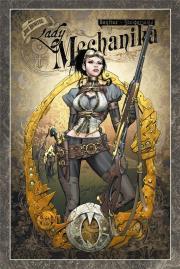 Lady mechanika T.1. Autor: Benitez Joe. Dadada.pl Okładka książki Lady mechanika T.1