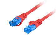 Opakowanie LANBERG PATCHCORD S/FTP KAT.6A 20M CZERWONY LSZH CCA (FLUKE PASSED) PCF6A-10CC-2000-R
