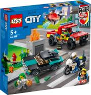 Opakowanie Lego CITY 60319 Akcja strażacka i policyjny pościg