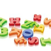 Opakowanie Literki magnetyczne 52 sztuki