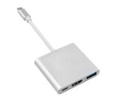 MACLEAN ADAPTER USB 3.1 C-HDMI 4K + USB 3.0 + USB C MCTV-840. Wydawca: Maclean. Dadada.pl Opakowanie MACLEAN ADAPTER USB 3.1 C-HDMI 4K + USB 3.0 + USB C MCTV-840