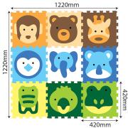 Opakowanie Mata piankowa Zwierzęta