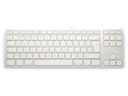 Opakowanie MATIAS KLAWIATURA ALUMINIOWA MAC TENKEYLESS SILVER FK308S-UK