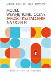 Okładka książki Model wewnętrznej oceny jakości kształcenia na uczelni