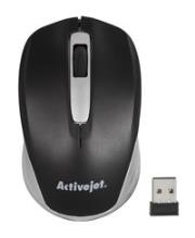 Mysz Activejet AMY-313 (optyczna; 1200 DPI; kolor czarny). Wydawca: Activejet. Dadada.pl Opakowanie Mysz Activejet AMY-313 (optyczna; 1200 DPI; kolor czarny)