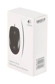 Opakowanie Mysz Logitech B100 910-003357 (optyczna; 800 DPI; kolor czarny)