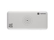 Opakowanie NATEC EXTREME MEDIA POWERBANK TREVI WIRELESS 1000MAH 10W BIAŁY NPB-1631