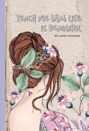 Opakowanie Notatnik ozdobny 143x210/64K kratka Dziewczyna