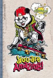 Opakowanie Notatnik ozdobny 143x210/64K linia Panda