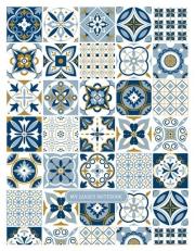 Opakowanie Notatnik ozdobny 143x210/80K linia Mozaika