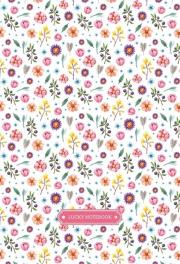 Opakowanie Notatnik ozdobny 143x210/96K kratka Kwiaty