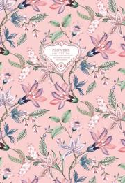 Opakowanie Notatnik ozdobny 143x210/96K linia Kwiaty