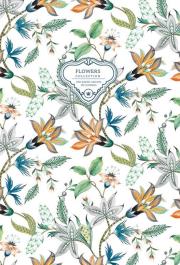 Opakowanie Notatnik ozdobny 143x210/96K linia Kwiaty