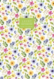 Opakowanie Notatnik ozdobny 145x197/80K kratka TW Kwiaty