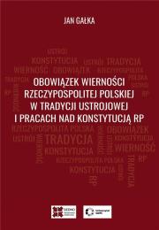 Okładka książki Obowiązek wierności Rzeczypospolitej Polskiej