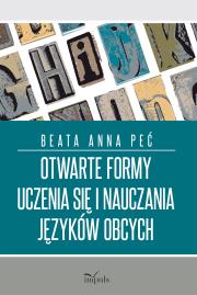 Okładka książki Otwarte formy uczenia się i naucz. języków obcych