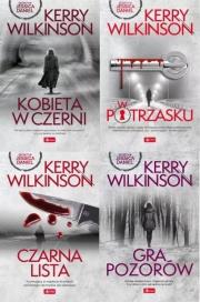 Pakiet: Kobieta w.../W potrzasku/Czarna../Gra.... Autor: Wilkinson Kerry. Dadada.pl Okładka książki Pakiet: Kobieta w.../W potrzasku/Czarna../Gra...