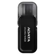 Opakowanie Pendrive ADATA UV240 AUV240-64G-RBK (64GB; USB 2.0; kolor czarny)