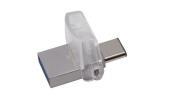 Pendrive Kingston DTDUO3C/32GB (32GB; USB 3.0; kolor biały). Wydawca: Kingston. Dadada.pl Opakowanie Pendrive Kingston DTDUO3C/32GB (32GB; USB 3.0; kolor biały)