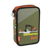 Opakowanie Piórnik 2-poziomowy z wyposażeniem Milan UNDER CONSTRUCTION zielony