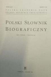 Polski Słownik Biograficzny z.214 T.52/3. Autor: praca zbiorowa. Dadada.pl Okładka książki Polski Słownik Biograficzny z.214 T.52/3