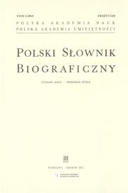 Polski Słownik Biograficzny z.218 T.53/3. Autor: praca zbiorowa. Dadada.pl Okładka książki Polski Słownik Biograficzny z.218 T.53/3