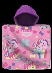 Opakowanie Poncho kąpielowe Cupcake 120x60 cm KL10587