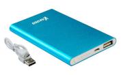 Opakowanie PowerBank VAKOSS TP-2574B (5000mAh; microUSB, USB 2.0; kolor niebieski)