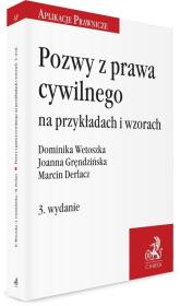Okładka książki Pozwy z prawa cywilnego na przykładach i wzorach