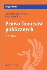 Okładka książki Prawo finansów publicznych w.5