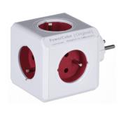 Opakowanie Przedłużacz allocacoc PowerCube Original 2100RD/FRORPC (kolor czerwony)