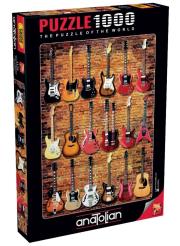 Opakowanie Puzzle 1000 Gitary elektryczne