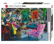 Opakowanie Puzzle 1000 Pokój z jeleniem, Norman O'Flynn