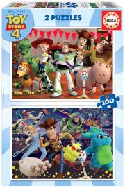 Opakowanie Puzzle 2x100 Toy Story 4 G3