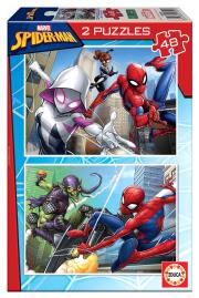Opakowanie Puzzle 2x48 Spider-Man G3